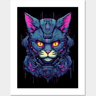 Cybercat Posters and Art